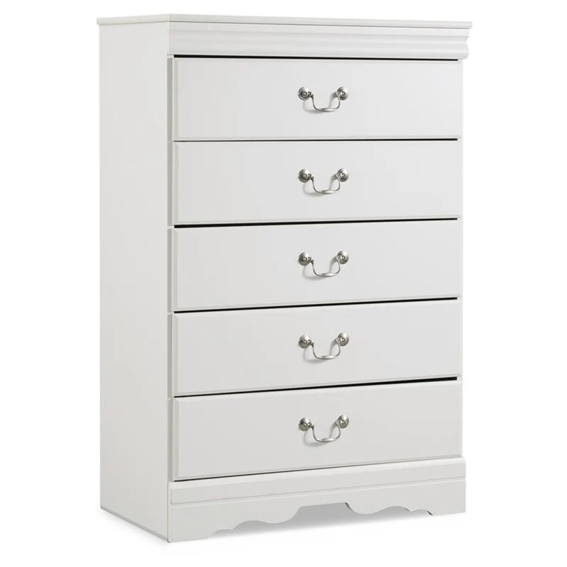 Signature Design by Ashley Anarasia B129B21 6 pc Twin Sleigh Bedroom Set