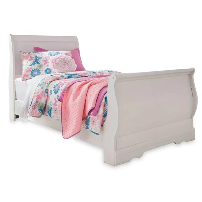 Signature Design by Ashley Anarasia B129B21 6 pc Twin Sleigh Bedroom Set