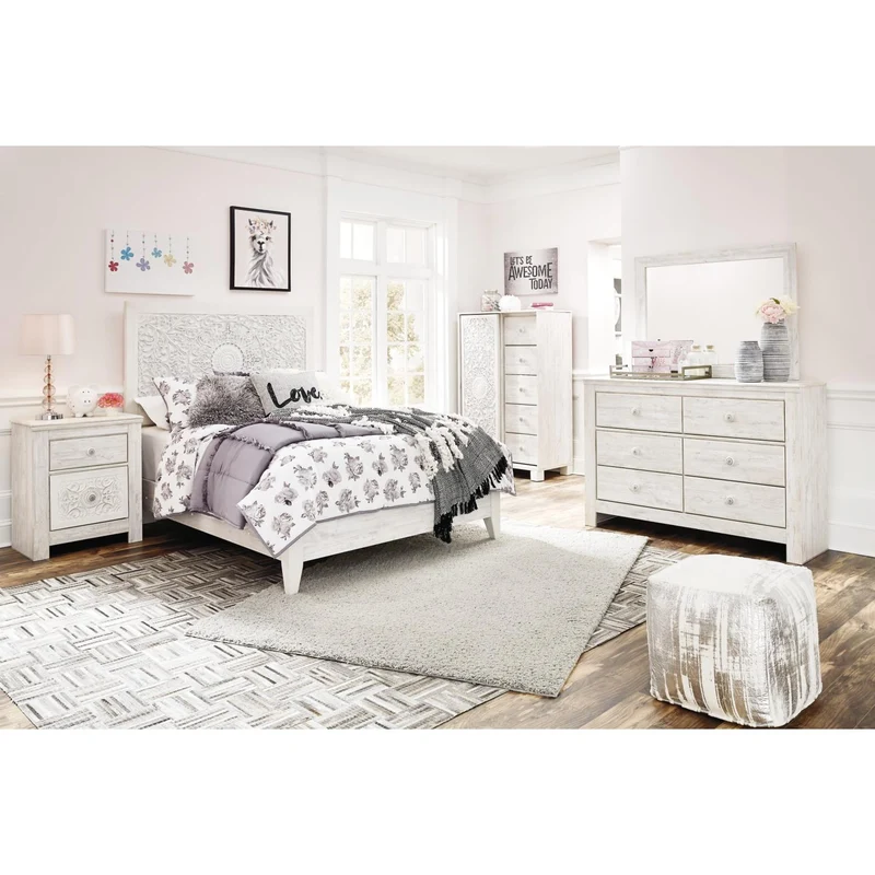 Signature Design by Ashley Paxberry B181B17 5 pc Full Panel Bedroom Set