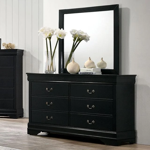 Furniture of America Louis Philippe CM7966BK-D Dresser