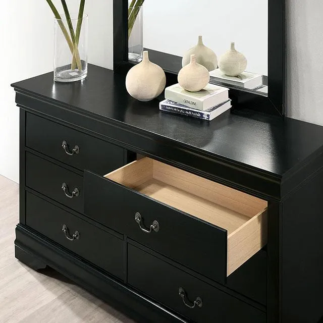 Furniture of America Louis Philippe CM7966BK-D Dresser