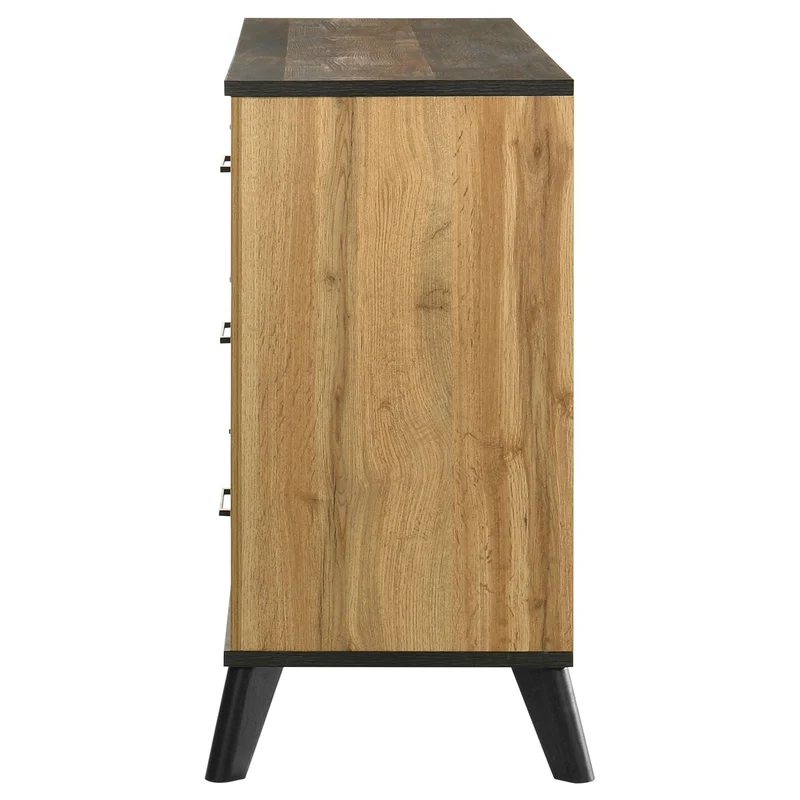 Coaster Furniture Kaywood 225003 6-Drawer Dresser Cabinet - Natural Pine
