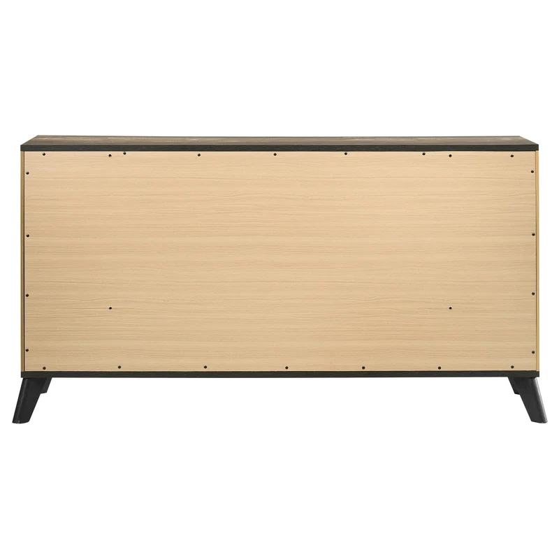 Coaster Furniture Kaywood 225003 6-Drawer Dresser Cabinet - Natural Pine