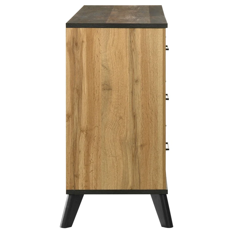 Coaster Furniture Kaywood 225003 6-Drawer Dresser Cabinet - Natural Pine
