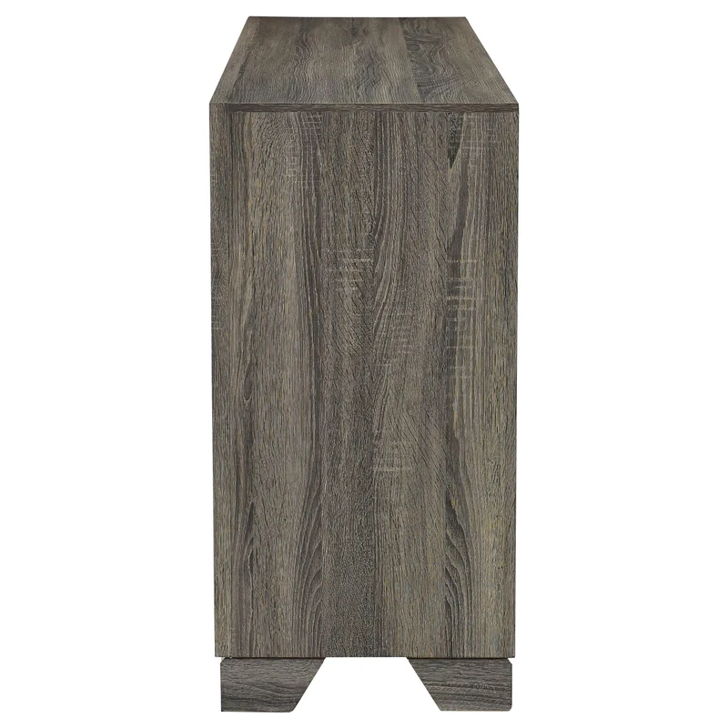 Coaster Furniture Wright 223343 6-Drawer Dresser Cabinet - Brown Oak