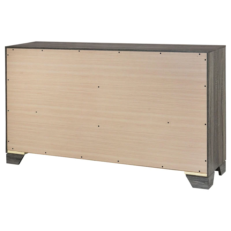 Coaster Furniture Wright 223343 6-Drawer Dresser Cabinet - Brown Oak