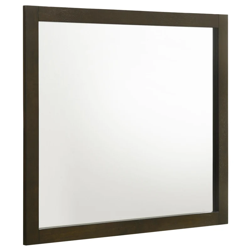 Coaster Furniture Wilkes 224424 Dresser Mirror - Dark Cocoa