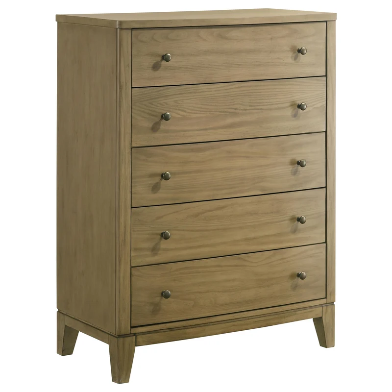 Coaster Furniture Granada 224925 5-Drawer Bedroom Chest of Drawers - Natural Pine