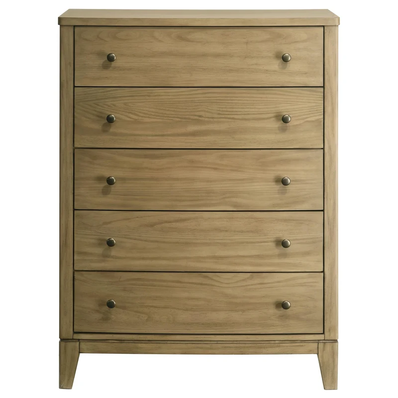 Coaster Furniture Granada 224925 5-Drawer Bedroom Chest of Drawers - Natural Pine