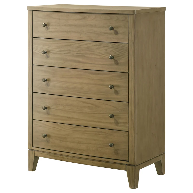 Coaster Furniture Granada 224925 5-Drawer Bedroom Chest of Drawers - Natural Pine