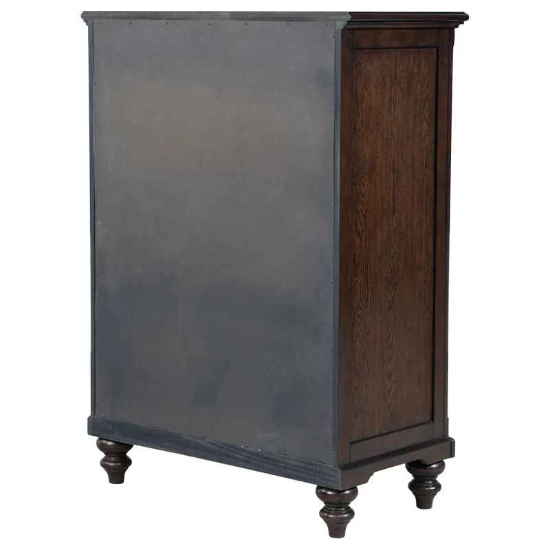 Coaster Furniture Andover 223635 5-Drawer Chest of Drawers - Dark Oak