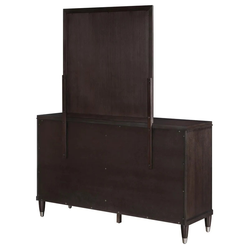 Coaster Furniture Emberlyn 223063M 6-Drawer Dresser with Mirror - Brown