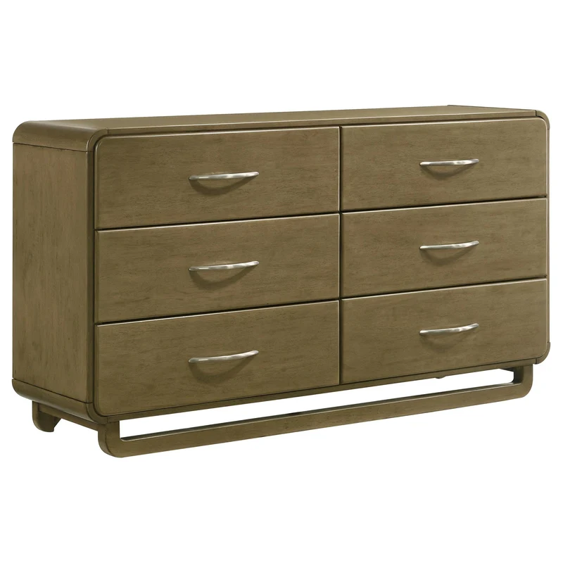 Coaster Furniture Amsbury 224273 6-Drawer Dresser Cabinet - Nutmeg