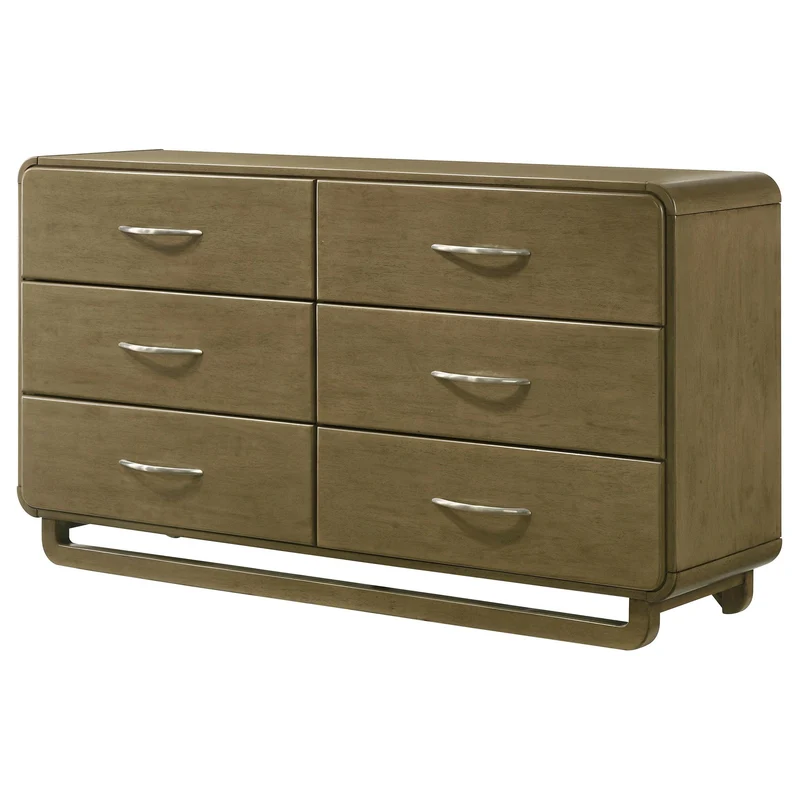 Coaster Furniture Amsbury 224273 6-Drawer Dresser Cabinet - Nutmeg