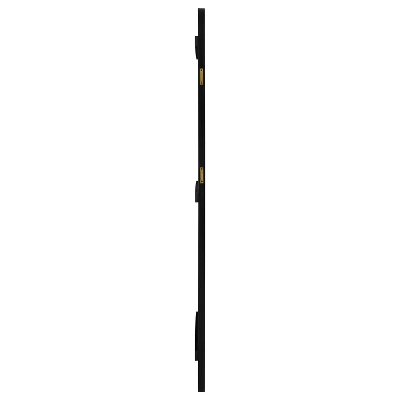 Coaster Furniture Arini 224339 Cane Weave Full Length Standing Floor Mirror - Black