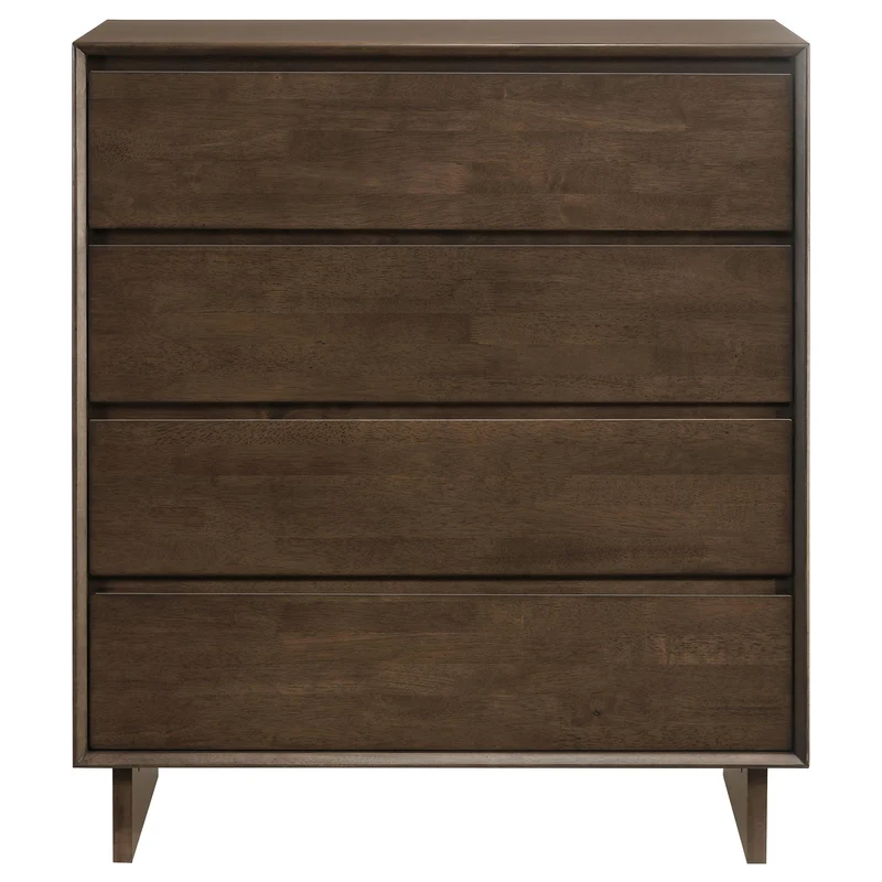 Coaster Furniture Glenwood 225015 4-Drawer Chest of Drawers - Warm Brown