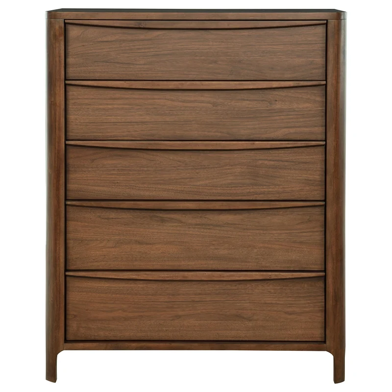 Coaster Furniture Maderia 223325 5-Drawer Chest of Drawers - Walnut