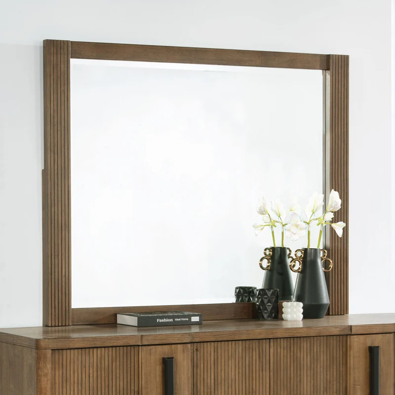 Coaster Furniture Terrace 224904 Dresser Mirror - Ash Brown