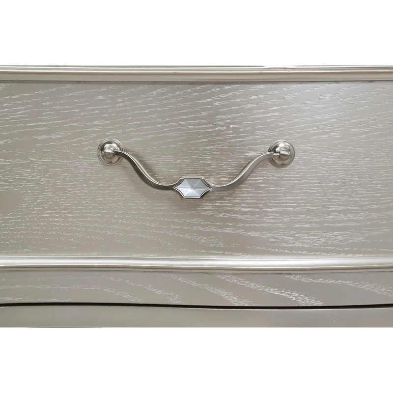 Coaster Furniture Evangeline 223393M 9-Drawer Dresser with Mirror - Silver Oak