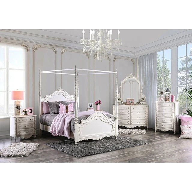 Furniture of America Victoria CM7519T-CP Twin Canopy
