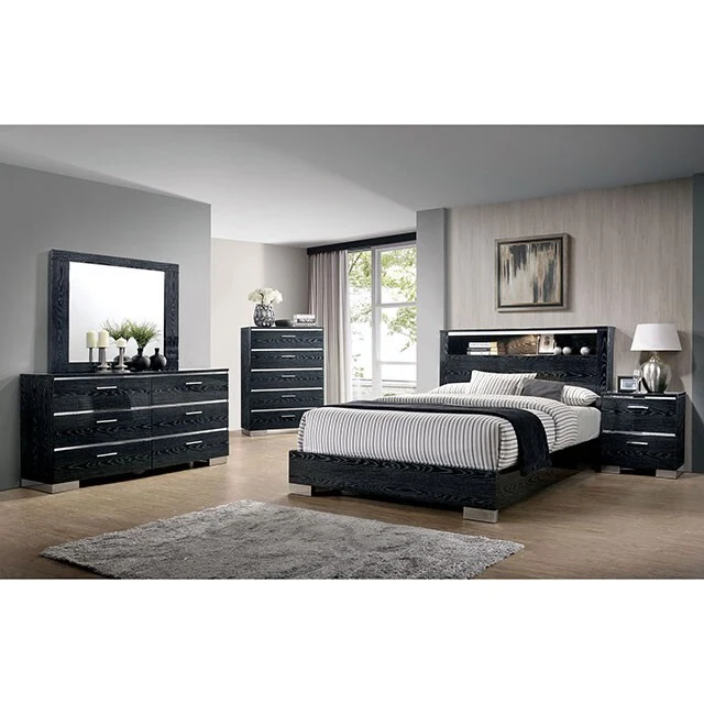 Furniture of America Carlie CM7049BK-M Mirror
