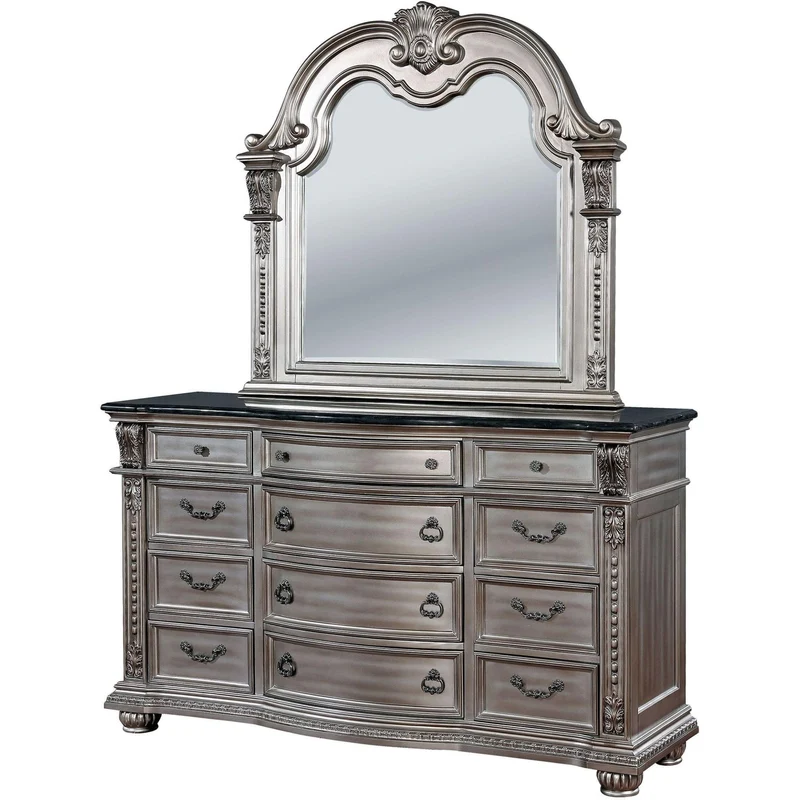 Furniture of America Fromberg Dresser Mirror CM7670CPN-M