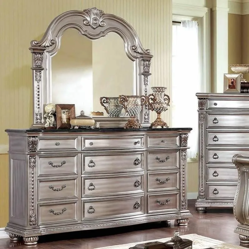 Furniture of America Fromberg Dresser Mirror CM7670CPN-M