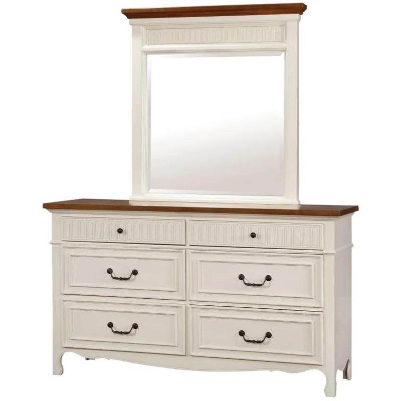 Furniture of America Galesburg Dresser Mirror CM7040M