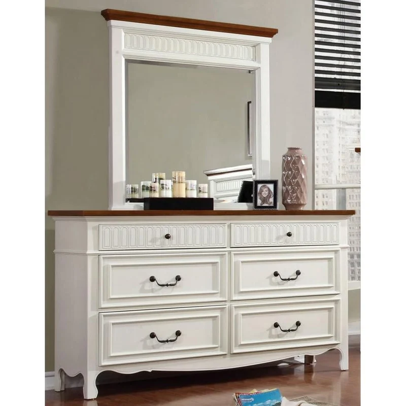 Furniture of America Galesburg Dresser Mirror CM7040M