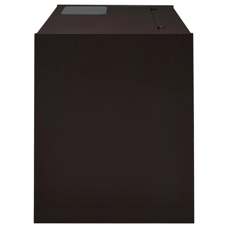 Coaster Furniture Halston 800702 47-inch 2-Drawer Office Desk with Cabinet - Cappuccino