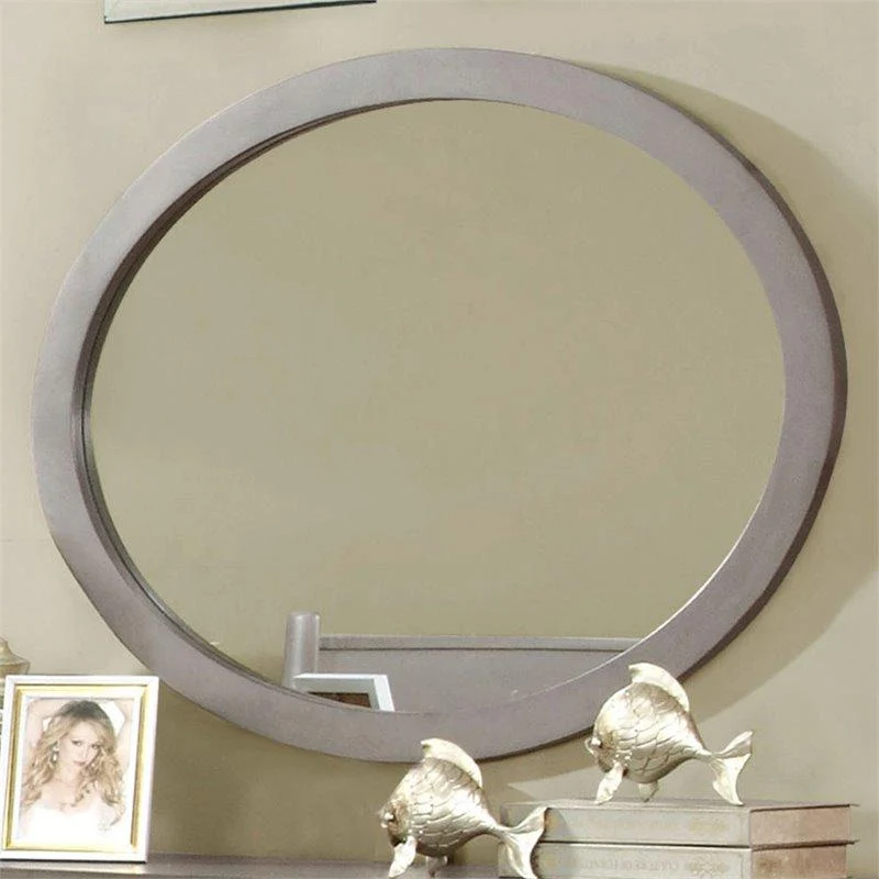 Furniture of America Lennart Dresser Mirror CM7386GY-MO