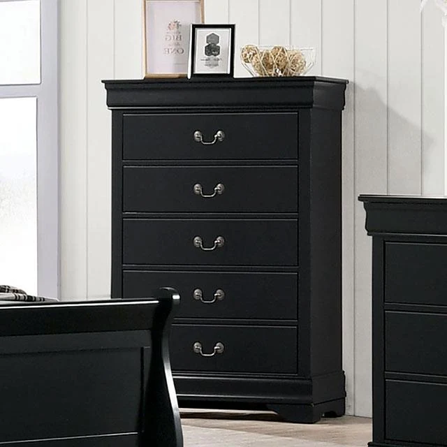 Furniture of America Louis Philippe FM7866BK-C Chest