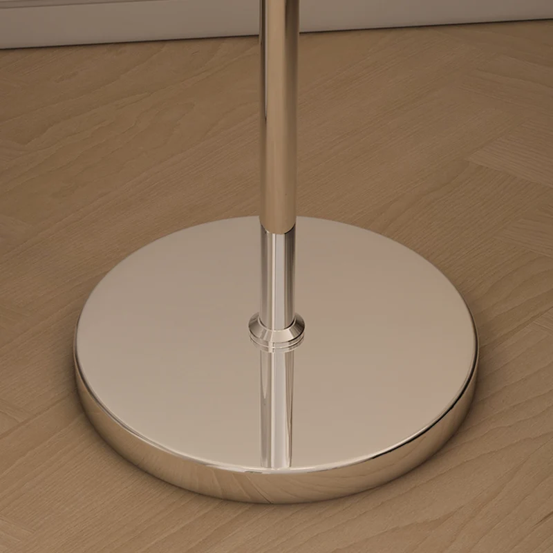 Contemporary Scandinavian Flower Iron Plastic LED Standing Floor Lamp For Living Room