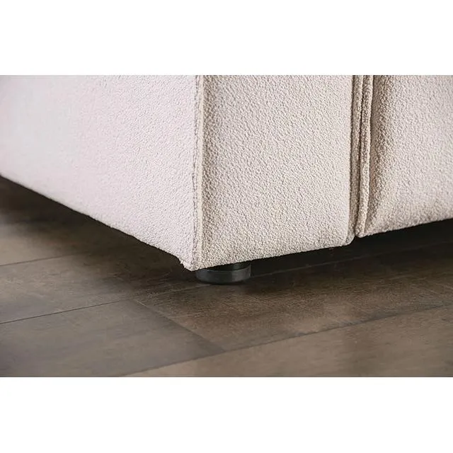 Furniture of America Treharris FM62002WH-SF-PM-PK Power Sofa