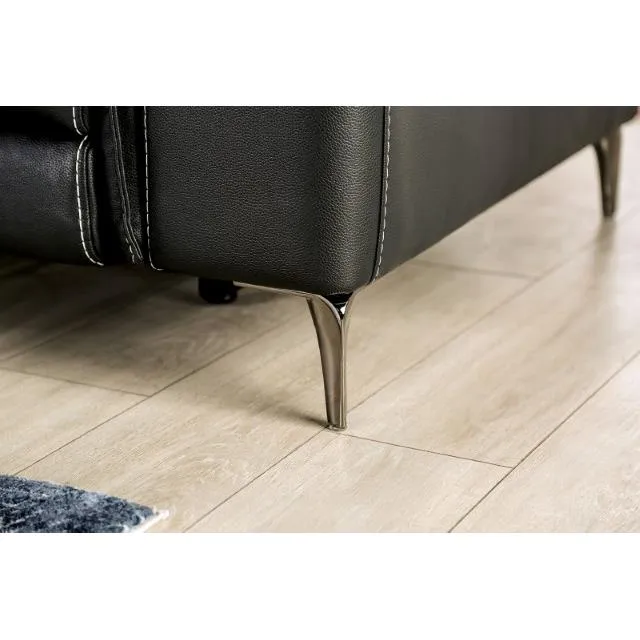 Furniture of America Ascona CM9927BK-SF-PM Power Sofa