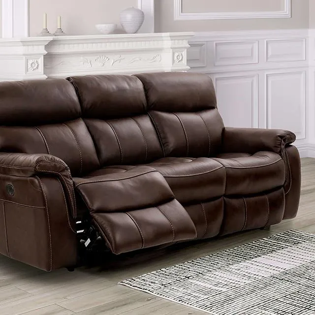 Furniture of America Antenor CM9926MB-SF-PM Power Sofa