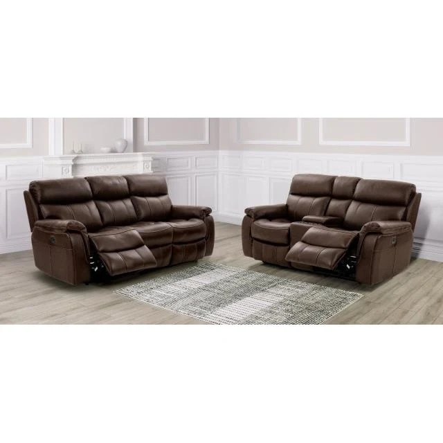 Furniture of America Antenor CM9926MB-SF-PM Power Sofa