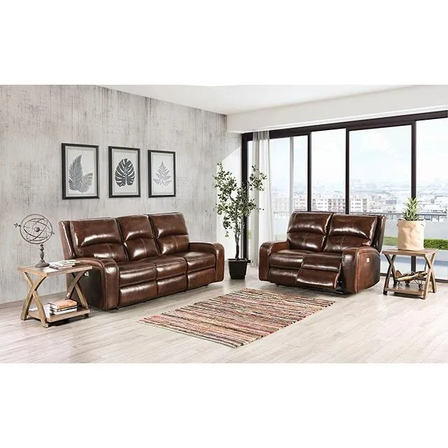 Furniture of America Soterios CM9924MB-SF-PM Power Sofa