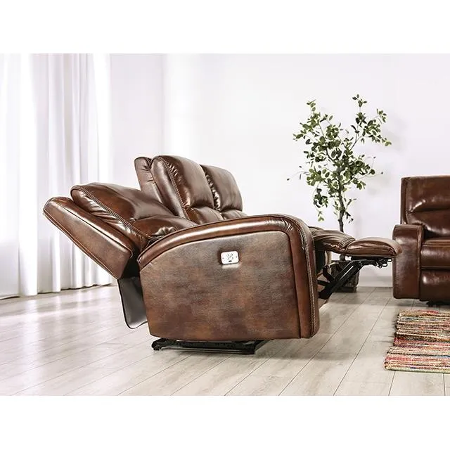 Furniture of America Soterios CM9924MB-SF-PM Power Sofa