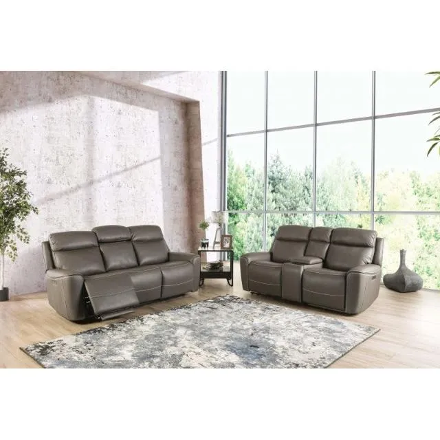 Furniture of America Artemia CM9922GY-SF-PM Power Sofa