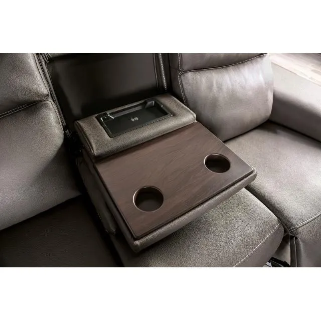 Furniture of America Artemia CM9922GY-SF-PM Power Sofa