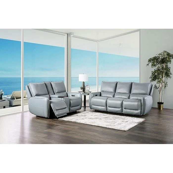 Furniture of America Phineas Power Reclining Sofa CM9921PB-SF-PM