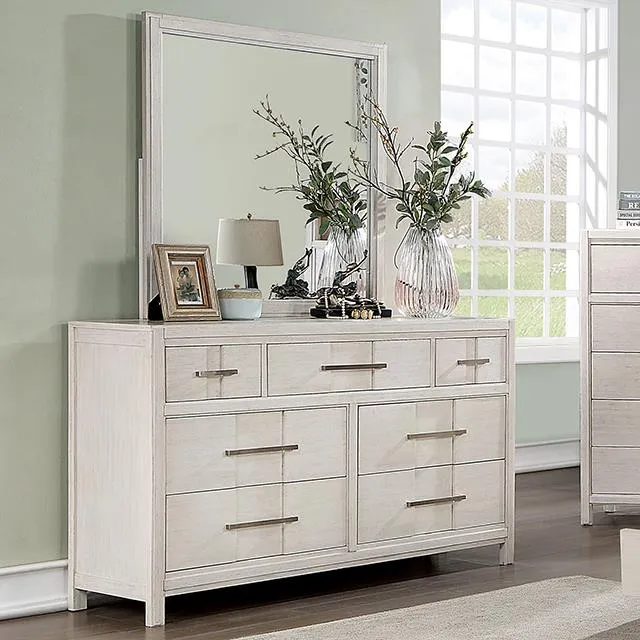 Furniture of America Berenice CM7580WH-D Dresser