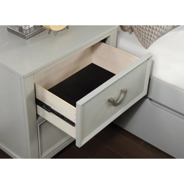 Furniture of America Lycorida CM7477GY-N Night Stand