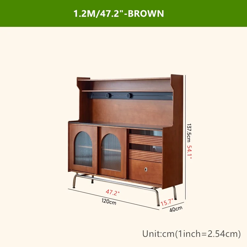 Aparador y buffet LIXIANG de madera de boj Buxus