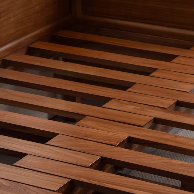 Cama Arhat 3 en 1 de madera maciza con cajones de almacenamiento debajo