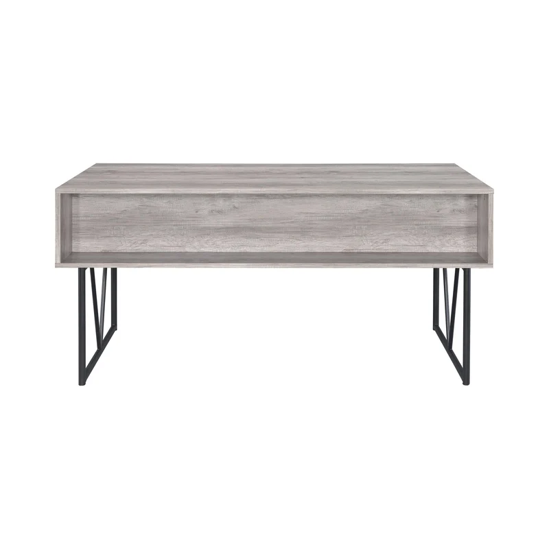 Coaster Furniture Analiese 801999 63-inch 4-Drawer Writing Desk - Grey Driftwood