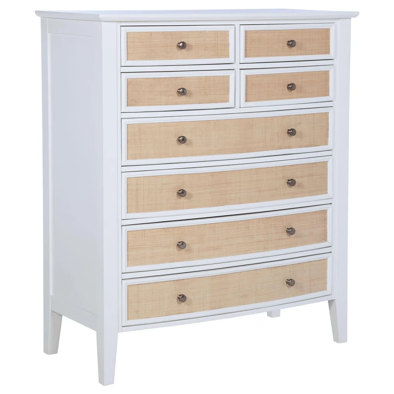 Coaster Furniture Bexhill 223475 8-Drawer Chest of Drawers - White