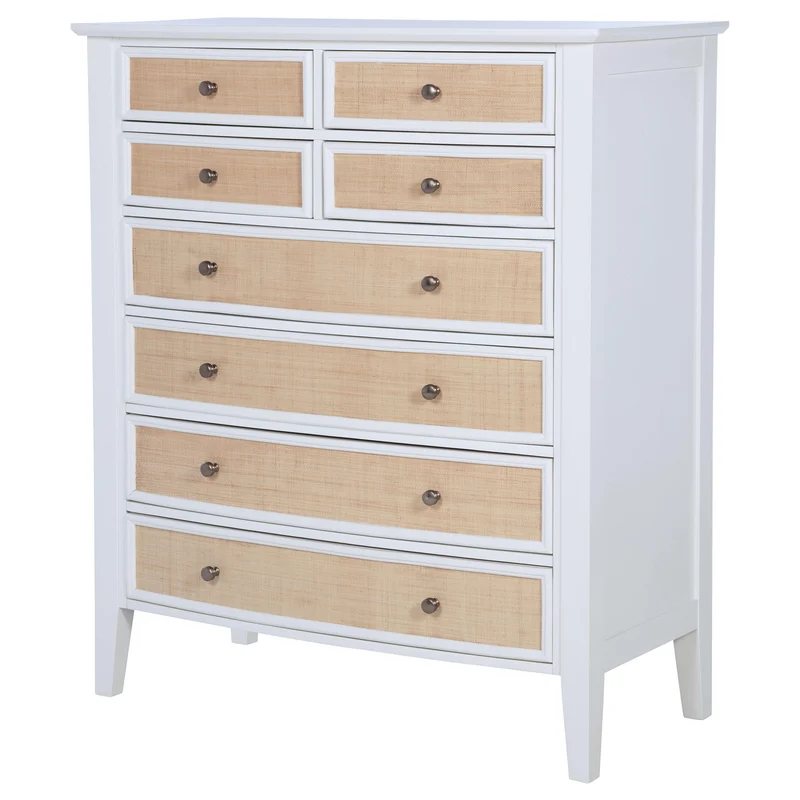 Coaster Furniture Bexhill 223475 8-Drawer Chest of Drawers - White