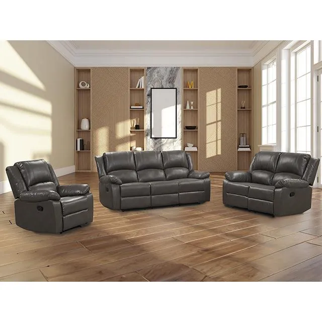Furniture of America Letha NX6008GY-SF Manual Sofa